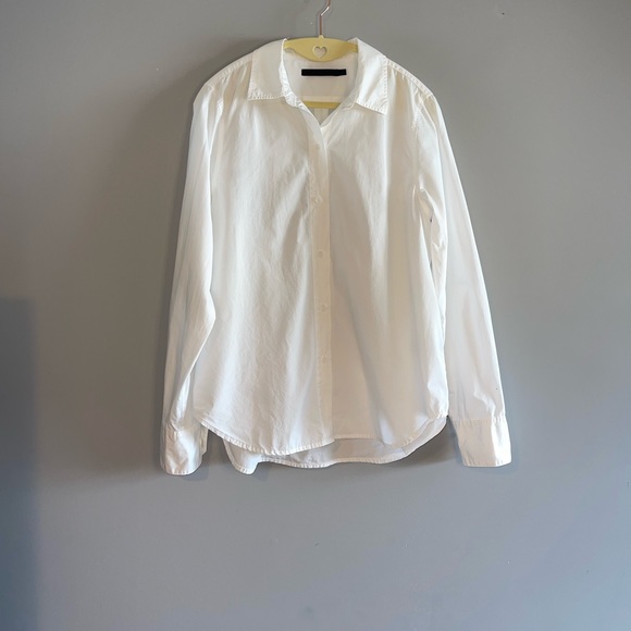 Jenni Kayne Classic Shirt White Button Down in White | SZ S - Picture 5 of 17
